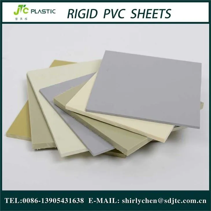 آرکیٹیکچرل ہائی ڈینسٹی گرے پیویسی شیٹ